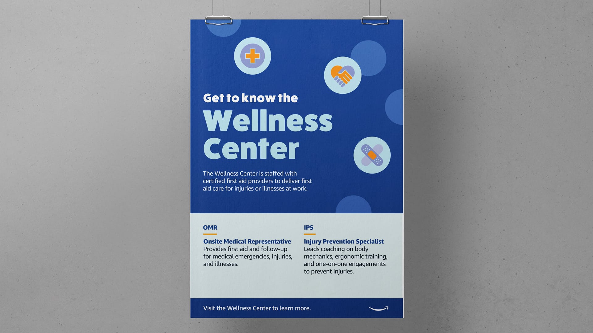 An image of a wellness center poster